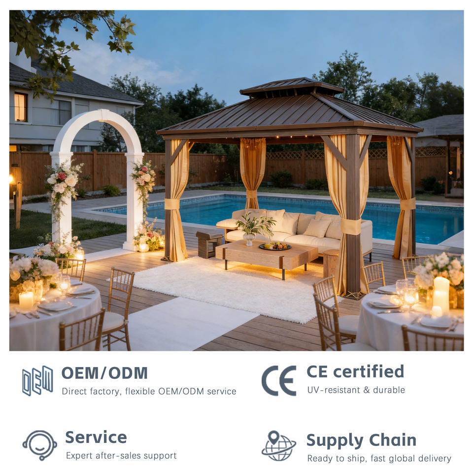 Wholesale Gazebo Solutions for Retail, Distribution and Outdoor Projects